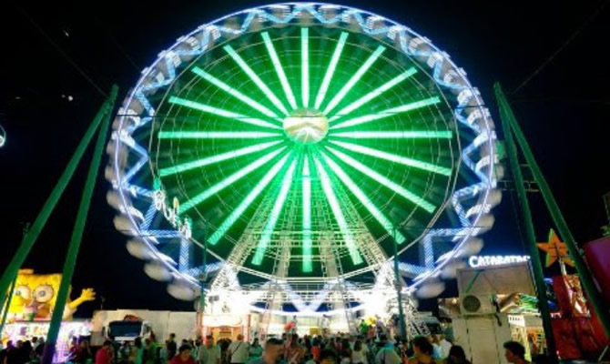 In excess of 1,300 people will work on Malaga fair's attractions and facilities this year