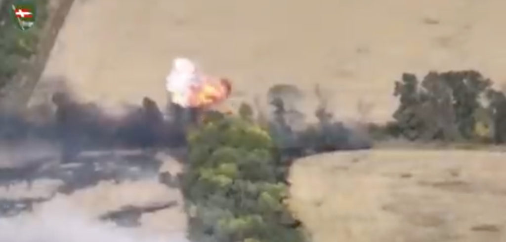 WATCH: Footage of Ukraine's 14th Separate Mechanised Brigade destroying Russian tank