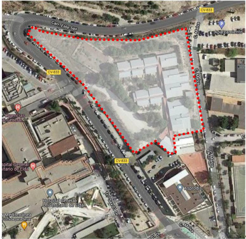 Alicante's Elda hosital to build a new car park.