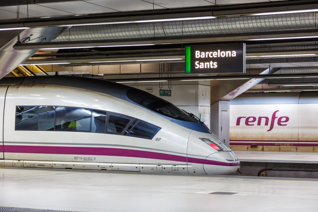 Broken down AVE train leaves 95 passengers trapped in a tunnel at Barcelona's Sants station