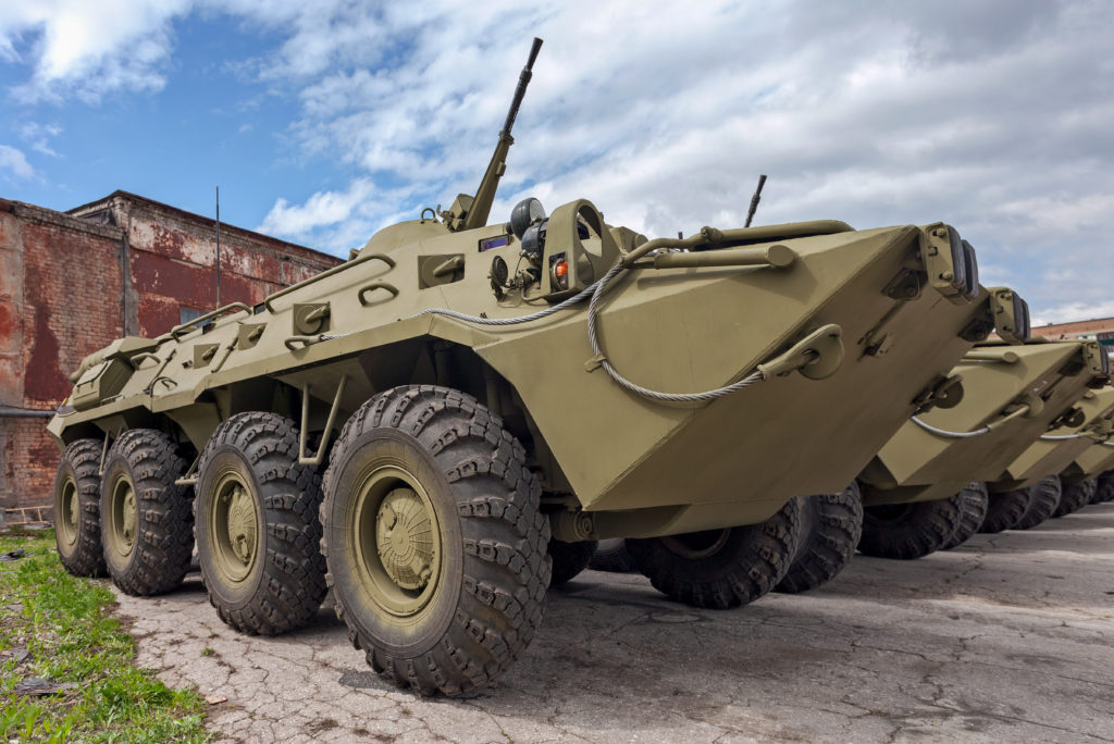 Ukraine destroys eight Russian APCs in latest combat losses update