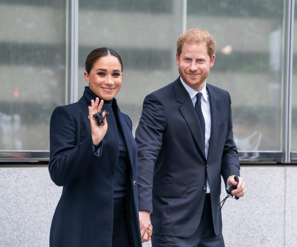 Prince Harry and Meghan Markle attended their first public engagement in Britain since June
