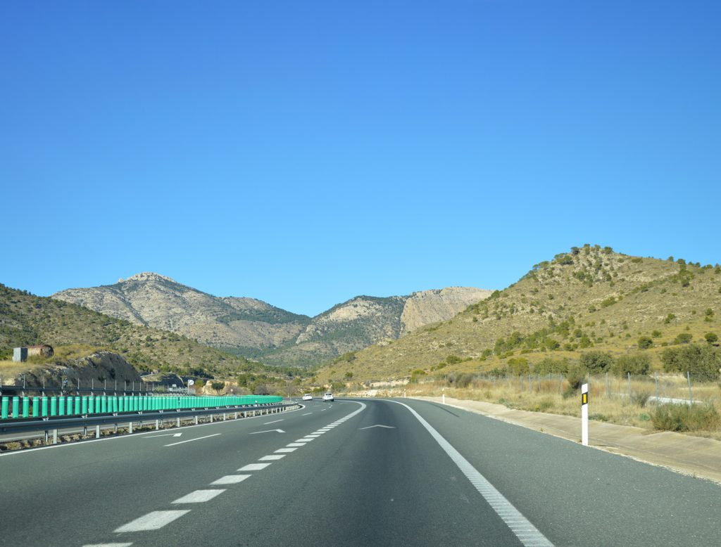 Shock as man dies while driving on AP-7 in Alicante's Benissa