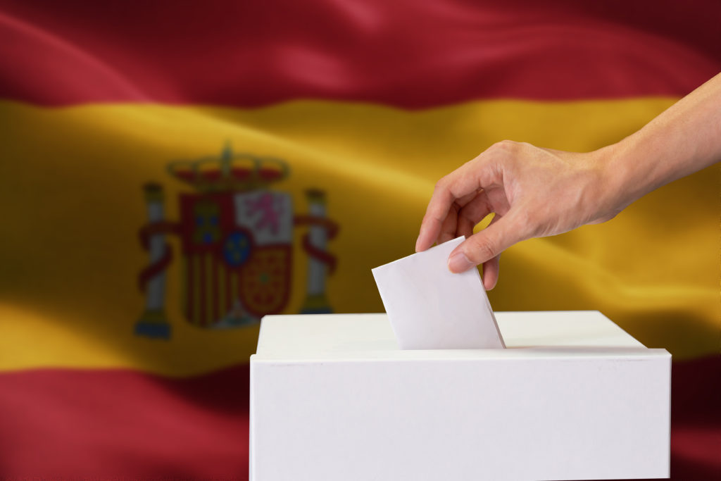 Ballot Box for Spanish Elections 2023
