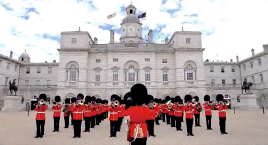 WATCH: Scots Guards Band perform moving tribute to Ukraine during Horse Guards Parade