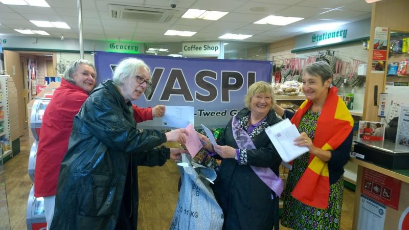 WASPI women regularly write to their MPs asking for change