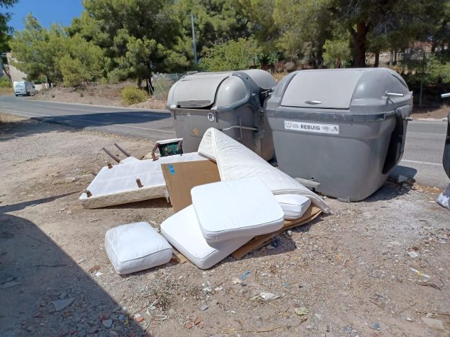 Alfaz (Alicante) warns that it will swat fly-tippers with hefty fines