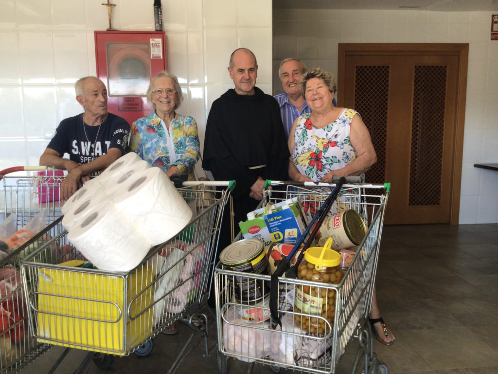 Albir Anglicans provide more help for the Franciscans' refuge in Gandia (Valencia)