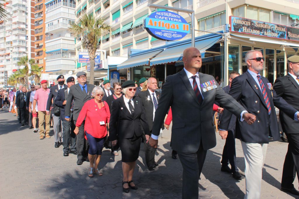 Royal British Legion's Poppy Appeal launches in Benidorm (Alicante) on October 15