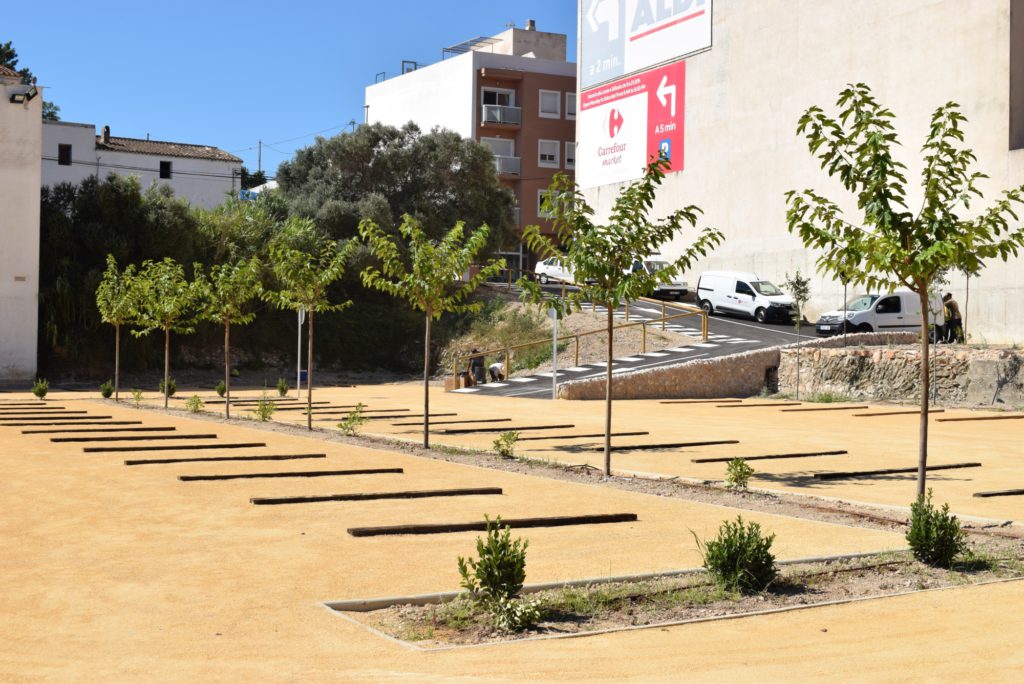 Benitatxell to increase the number of parking spaces