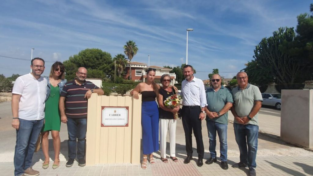 Elche's tribute to its former mayor