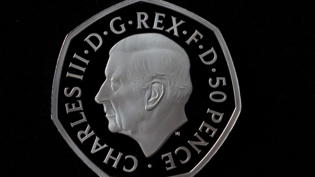 New King Charles III coins revealed by the Royal Mint