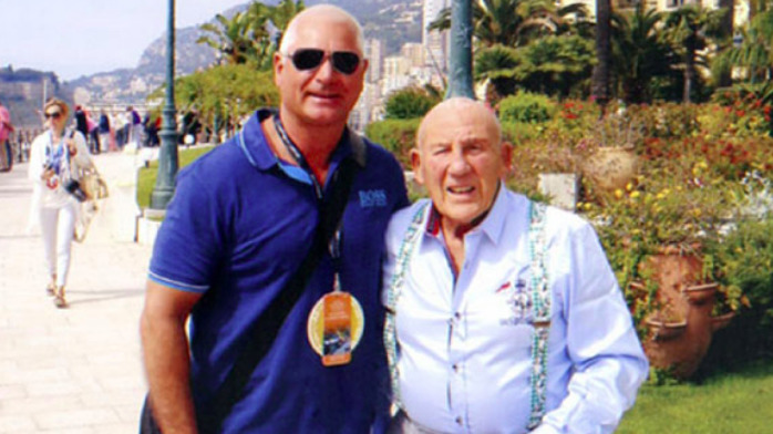 Image - Steven Euesden and Sir Stirling Moss