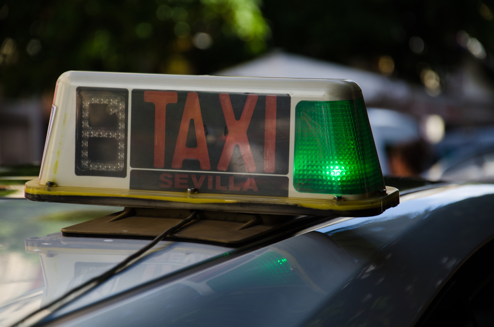 Costa del Sol taxi drivers protest on September 15 over unfair competition