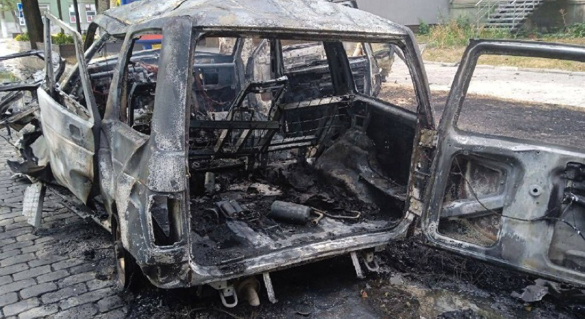 BREAKING NEWS: Russian commandant hospitalised after car bomb explosion in occupied Berdyansk, Ukraine