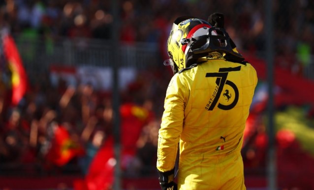 Charles LeClerc clinches pole position for Ferrari in Italian Grand Prix at Monza