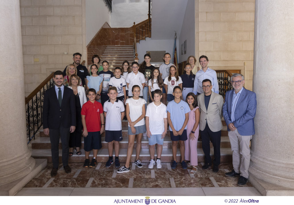 Gandia's schoolchildren ask for more sustainable and accessible mobility