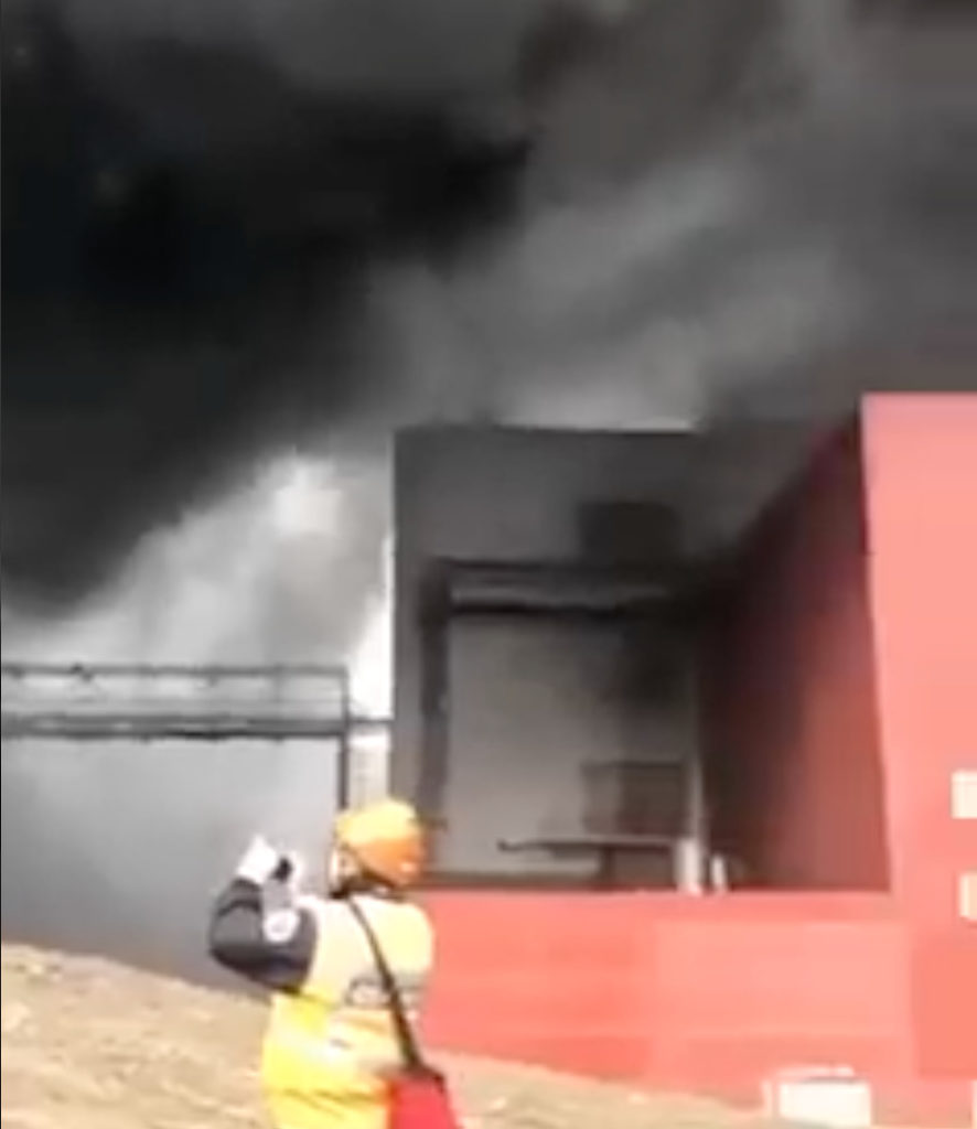 WATCH: Huge fire at nickel refinery in Russia's Monchergorsk, Murmansk region