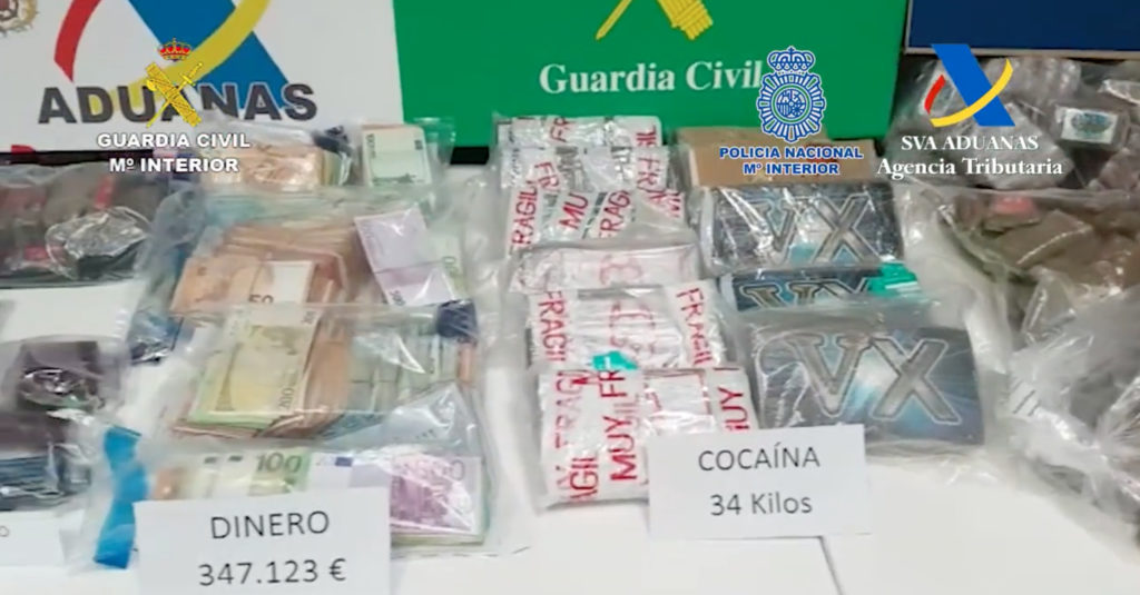 WATCH: Cocaine hidden in pineapples in MASSIVE drug bust at Spanish ports