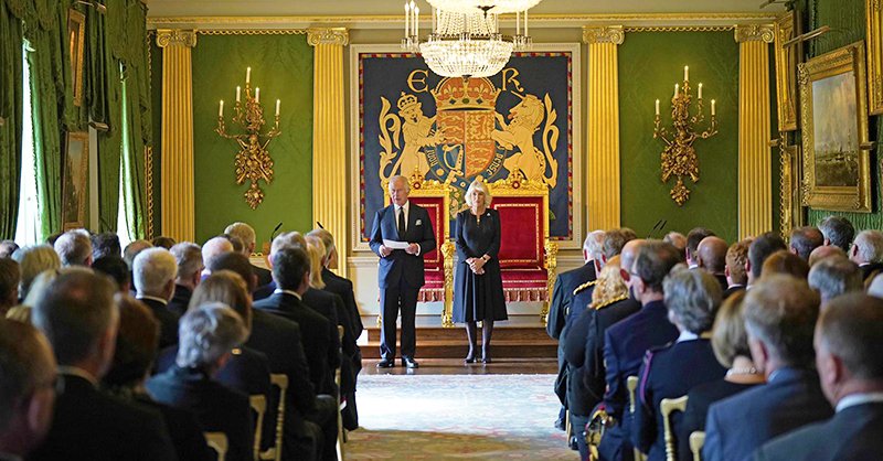 King Charles III replies to condolence message at Hillsborough Castle