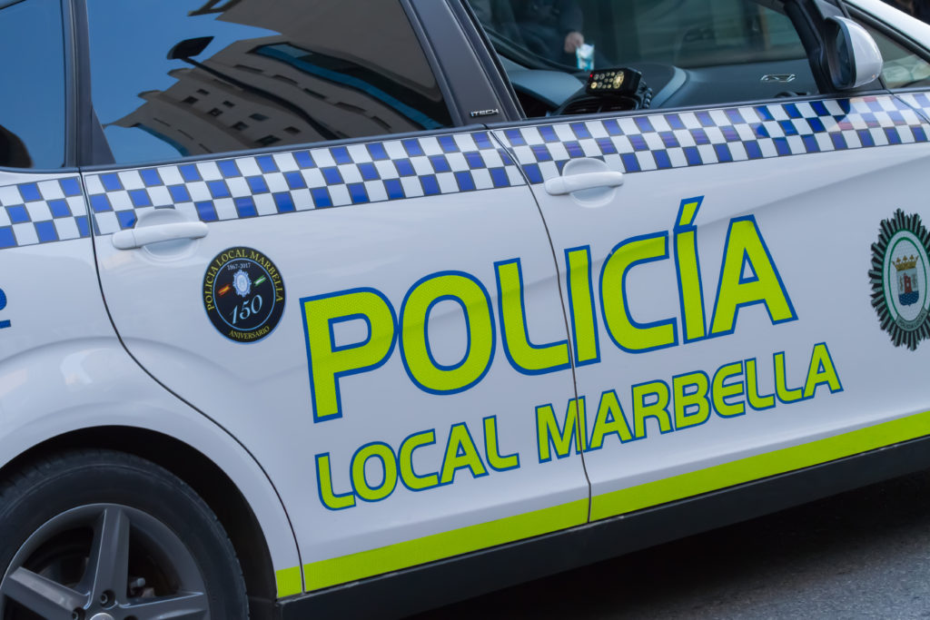 Image of Marbella Local Police vehicle.