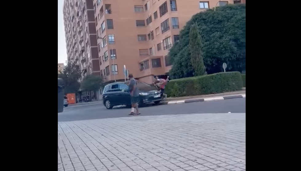 WATCH: Man deliberately runs over his mother-in-law in Valencia following family argument