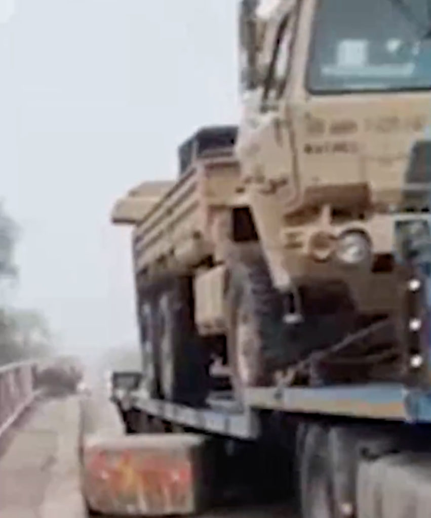 WATCH: Romanian citizens block construction equipment for NATO military base