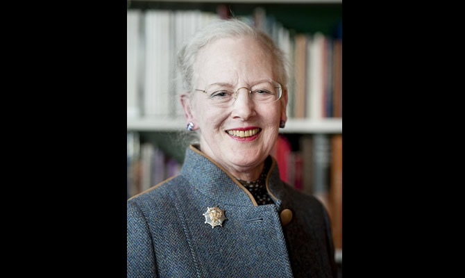 Queen Margrethe II of Denmark now the only female serving monarch in the world