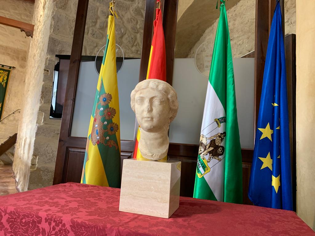 Joy as stolen 1st Century Roman bust is returned to Spain's Cadiz