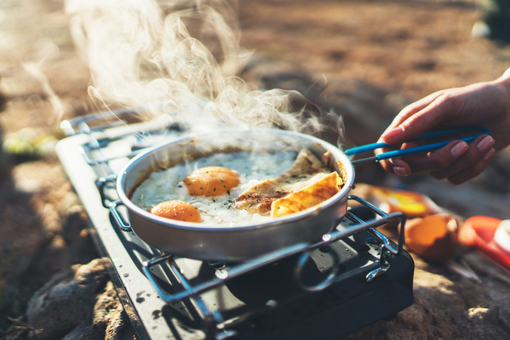 Happy campers: Staying safe when camping and easy breakfast food
