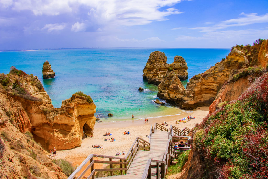 Image of a beach on Portugal's Algarve