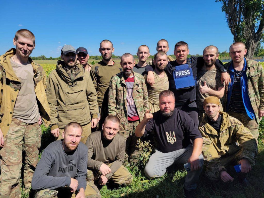 14 Ukrainian soldiers returned from Russian captivity in Donetsk region
