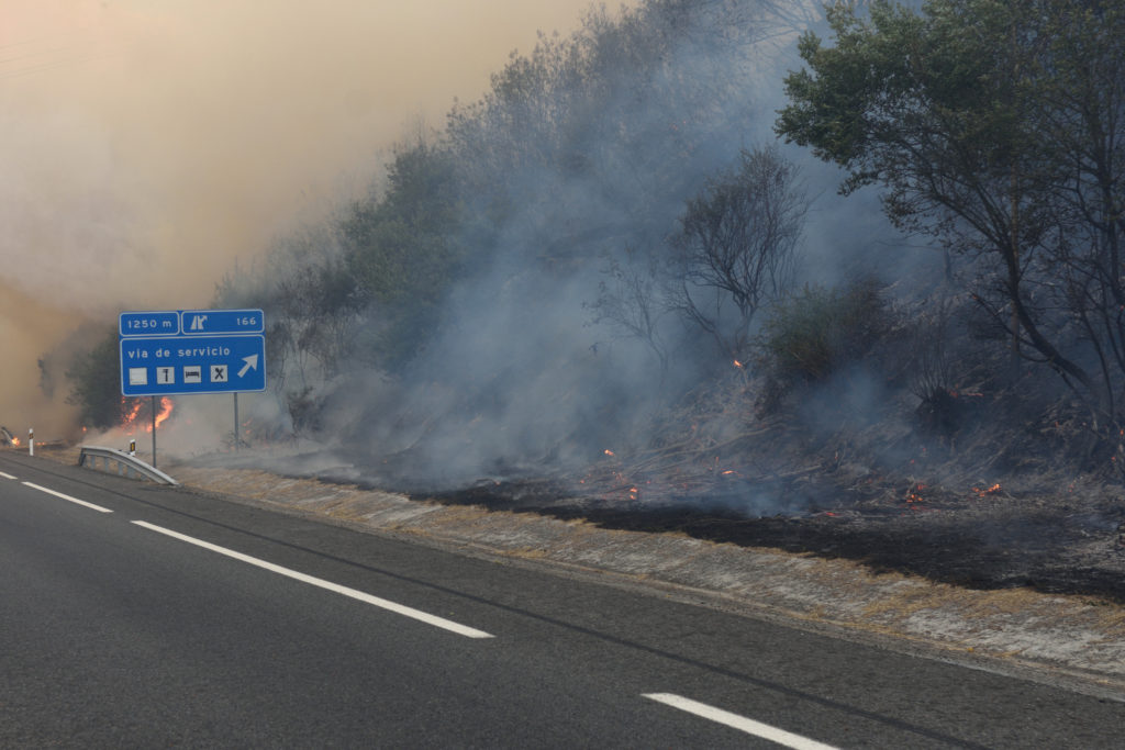 Guardia Civil arrest woman who started five forest fires in Spain's Galicia
