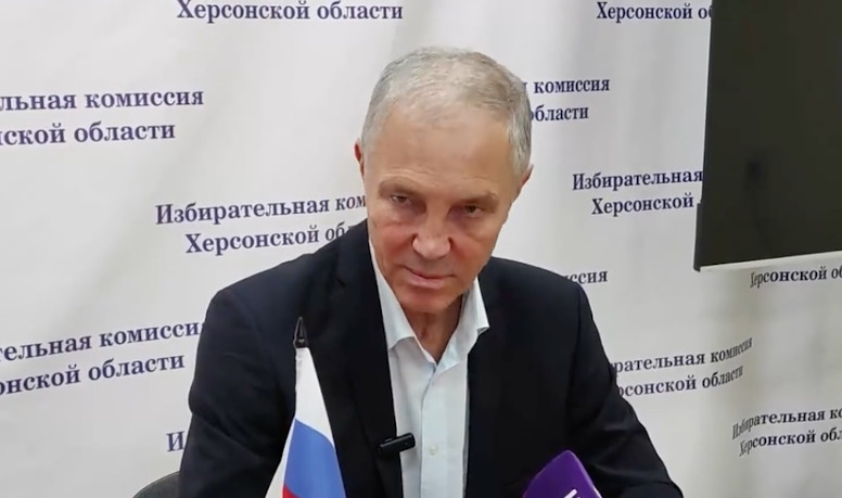 Volodymyr Saldo asks Putin to accept Kherson region as part of Russia