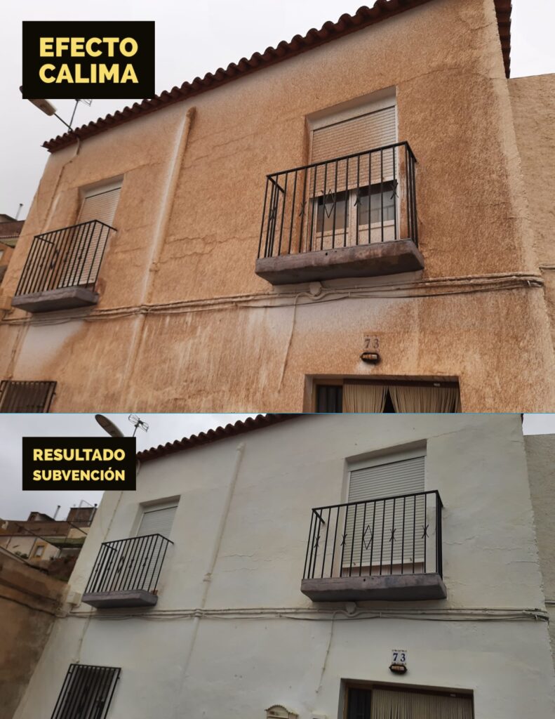 Town hall grants help Fiñana (Almeria) householders eliminate Saharan dust stains