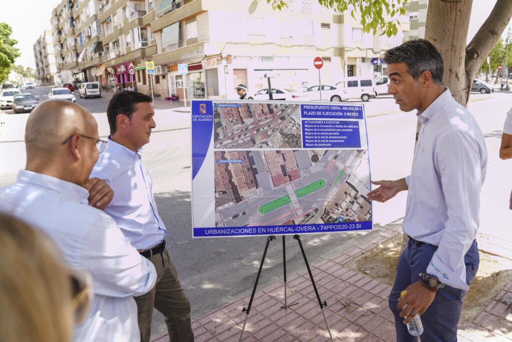 New roundabout in Huercal-Overa (Almeria) will bring all-round improvements to Montecastillo area