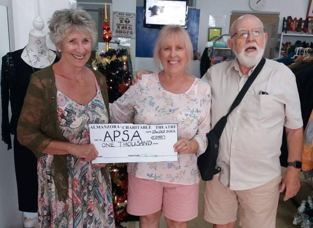 Help for Albox (Almeria) animal charity APSA arrived at the right time