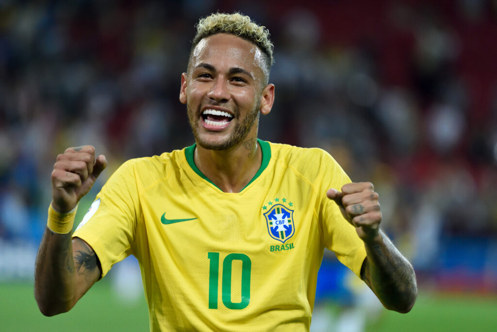 Image of Brazilian footballer Neymar Jr.