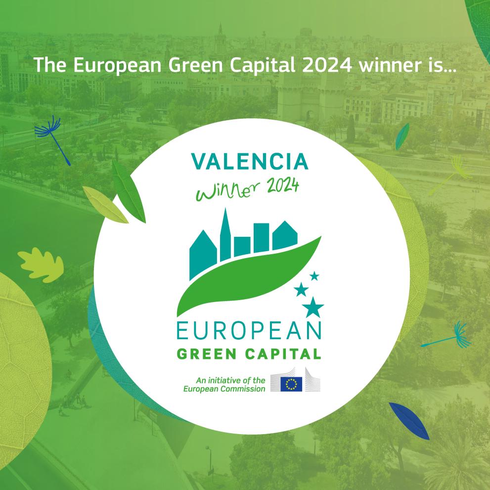 Valencia chosen as European Green Capital for 2024