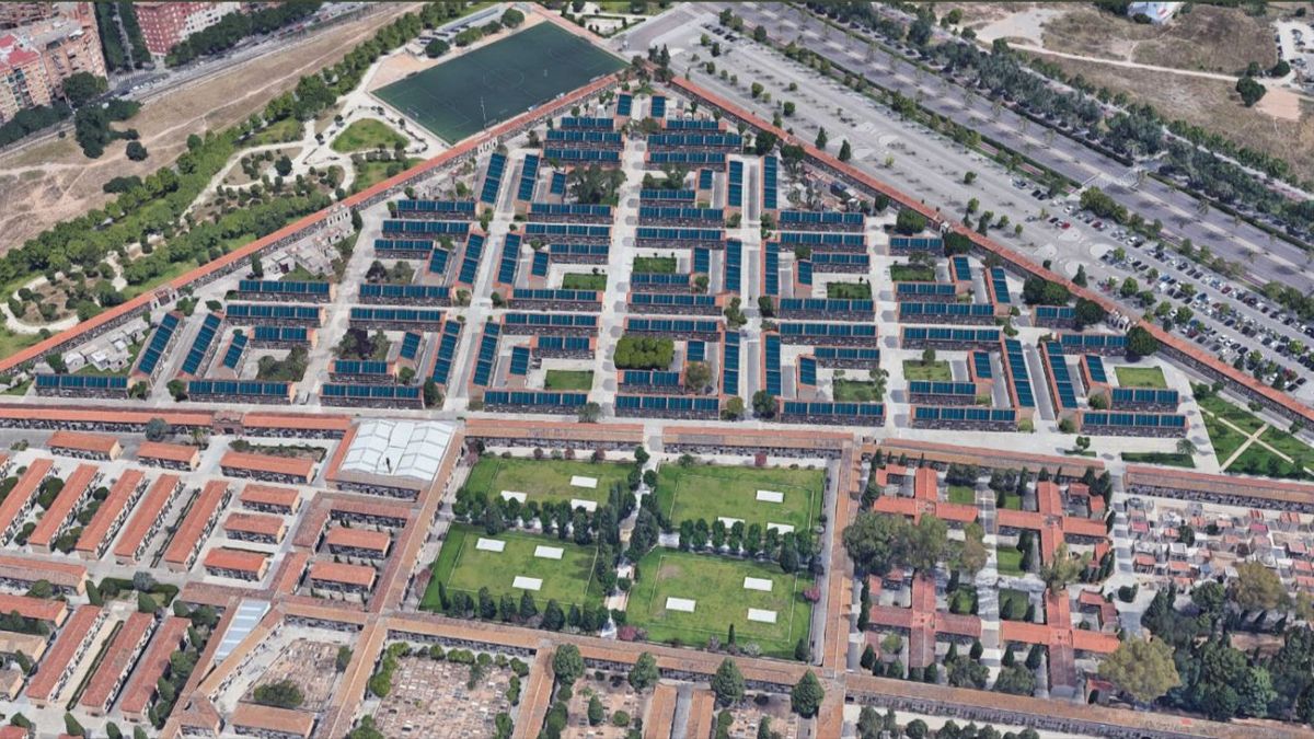 Los cementerios de Valencia se transformarán en el mayor parque solar urbano de España