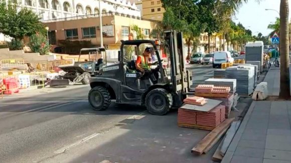 Improvement works on Avenida Carlota Alessandri to be completed in three weeks