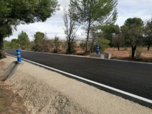 Work to improve road safety on Villena-Salinas road now completed
