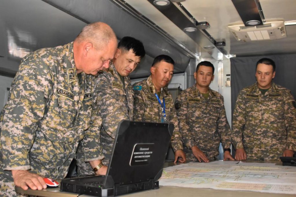 Kazakhstan hosts CSTO Rapid Reaction Force joint command-staff exercise