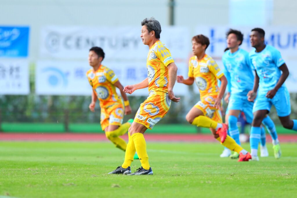 Japanese footballer Kazuyoshi Miura aka ‘King Kazu’ breaks another record