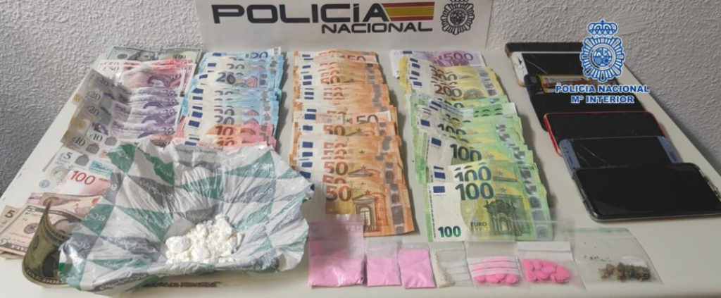 Arrests made at Marbella club for drug trafficking and offering police bribe money