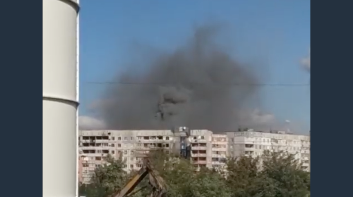 WATCH: Gas cylinder explosion rocked Russian-controlled Mariupol in Ukraine