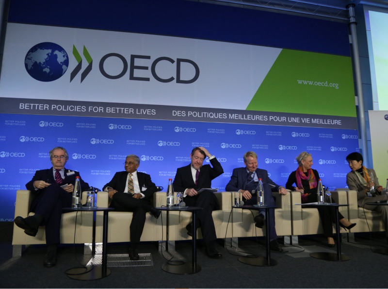 oecd members at a panel
