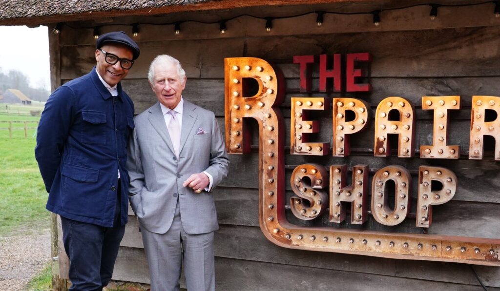 King Charles III shares sweet family story as he appears on TV show The Repair Shop