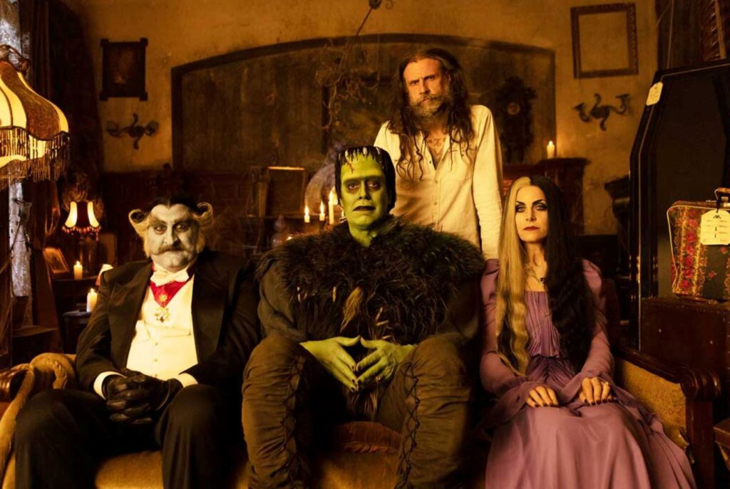 Rob Zombie with some of his special friends