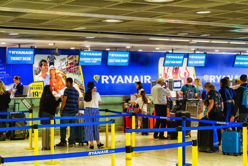 Ryanair ground staff to go on strike at 22 Spanish airports